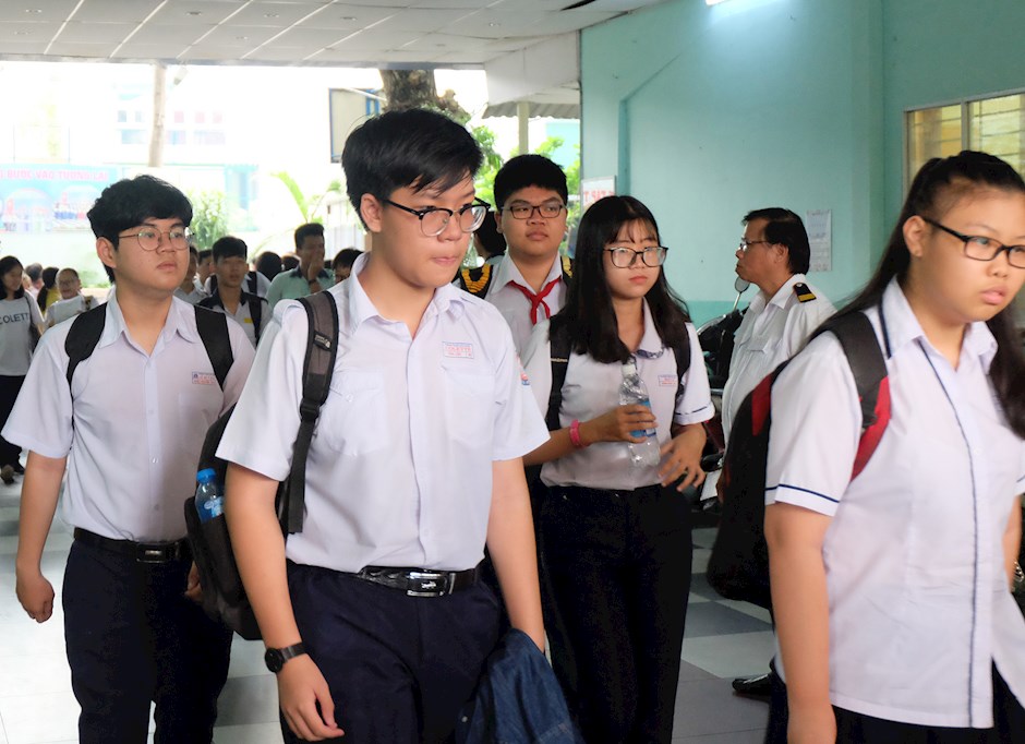 TPHCM áp dụng cho học Sinh đăng ký vào lớp 10 theo hình thức trực tuyến